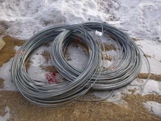 Qty Of 1/2in Guy Wire *Note: Item Located Offsite, Buyer Responsible For Load Out*