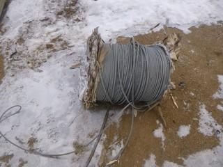 Qty Of 3/8in Braided Cable *Note: Item Located Offsite, Buyer Responsible For Load Out*