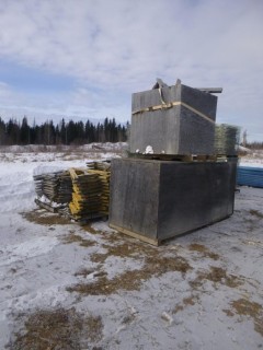 Qty Of Wood Barricades *Note: Item Located Offsite, Buyer Responsible For Load Out*