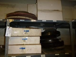 Qty of Truck Brake Dust Shields *Note: Shelf Not Included* 