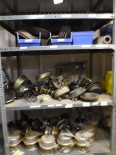 Qty of Air Brake Pot Parts On Shelves *Note: Shelves Not Included*