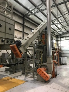 Ring-R 1818 Incline Auger S/N 73409. *Dismantled in Transportable Sections & Ready for Loading at Buyers Expense*