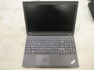 Lenovo Think Pad T540P, Core I7, 15.6", S/N R9-0GSDMS 15/08  *Note Hard Drive Removed*