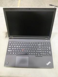 Lenovo Think Pad T540P, Core I5Pro , 15.6", R9-07J3J2 15/01  *Note Hard Drive Removed*