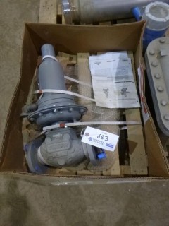 Fisher 133 Series Self Operated Regulator w/ 2in 150 Flange
