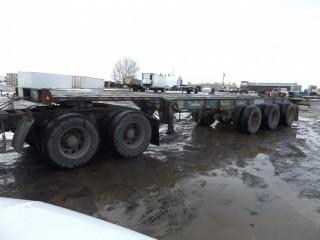 2000 Max-Atlas 40'-53' Expandable Triaxle Container Chassi c/w 11R22.5 Tires. S/N 2V9CS43351S008129.