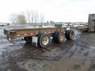 1995 Mond 40'-53' Expandable Triaxle Container Chassi c/w 11R22.5 Tires. S/N 2MN324184S1002147.