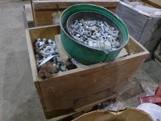 Qty Of 7/8 Crosby Clips, Nuts And Bolts