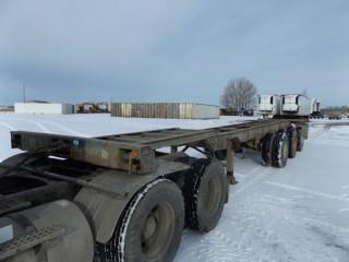 1994 Arnes 40'-53' Expandable Triaxle Container Chassi c/w 11R22.5 Tires. S/N 2A9085437RA003168.