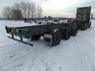 1995 Mond 40'-53' Expandable Triaxle Container Chassi c/w 11R22.5 Tires. S/N 2MN324181S1002137.