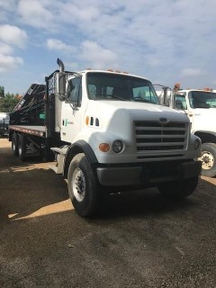 2007 Sterling L900 TA Flat Deck Picker Truck