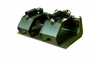 NEW Industrial Grapple Bucket, 72" Width Skid Steer Attachment