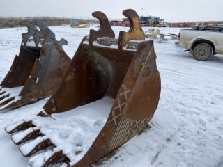 54" Digging Bucket, Fits WBM 350/400 Series and 24" Spacing