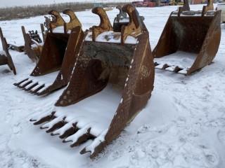 48" Digging Bucket, CAT fits WBM 300 Series
