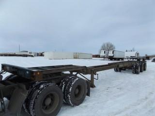 1994 Arnes 40'-53' Expandable Triaxle Container Chassi c/w 11R22.5 Tires. S/N 2A9085437RA003154.
