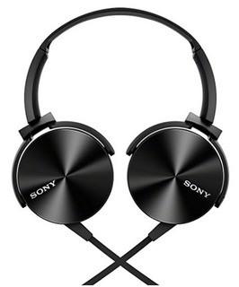 Stereo Headphones Extra Bass, Black MDR-XB450AP