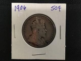 1906 Fifty Cent.