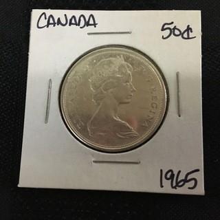 1965 Fifty Cent.