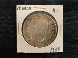 1938 One Dollar.