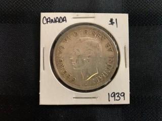 1939 One Dollar.