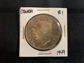 1949 One Dollar.