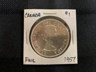 1957 One Dollar.