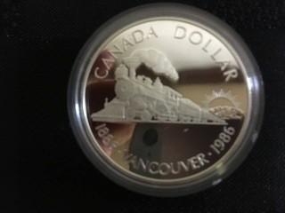 1986 Silver Dollar Vancouver.