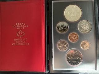 1978 Double Dollar Proof Set, Commonwealth Games.