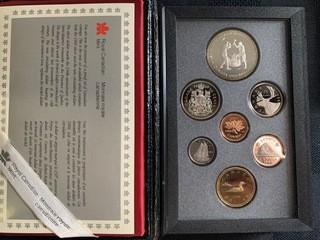 1988 Double Dollar Proof Set, Iron Workers Silver.