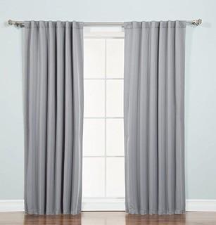 BHF Black Out Curtain Panel, Grey 