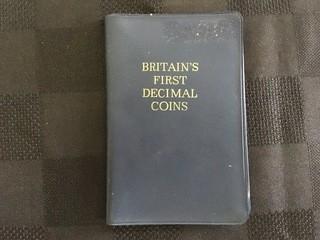 1971 Britains First Decimal Coin set.