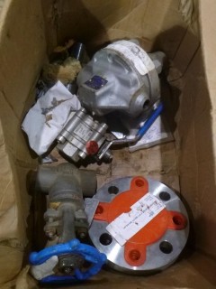 Velan 3/4in Valve, 3/4in Gate Valve And 2in 300 Flange