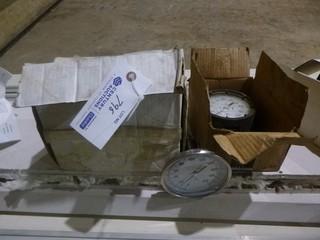 Ktek Magnetically Actuated Electric Switch, Pressure Gauge And Temperature Gauge