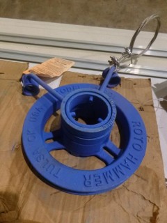 Roto Hammer 6in Chain Wheel