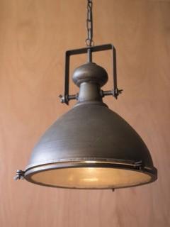 Metal Warehouse Pendant Light With Glass Cover CLL1130