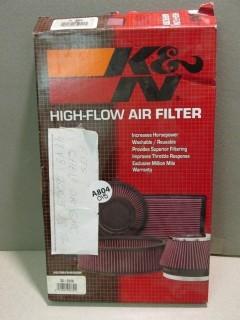K & N High Flow air Filter Fits Chev & GMC P/U, New In Box. 2003 V8 Gas Engine.