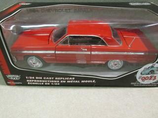 Motormax 1:24 Diecast 1964 Chev Impala.