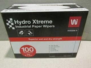 Hydro Xtreme Industrial Paper Wipes.
