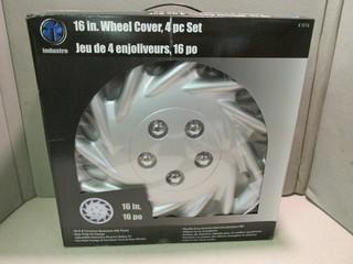Set of (4) 16" Wheel Covers (New in Box).