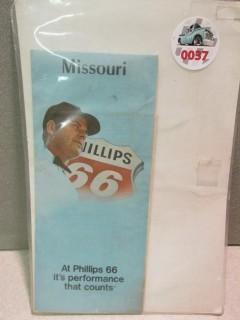 Phillips 66 Missouri Road Map.