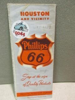 Phillips 66 Houston Road Map.
