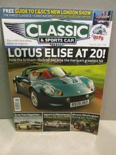 Classic & Sports Car Auto Magazine Nov. 2105