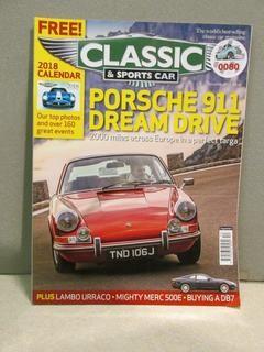 Classic & Sports Car Auto Magazine December 2017.
