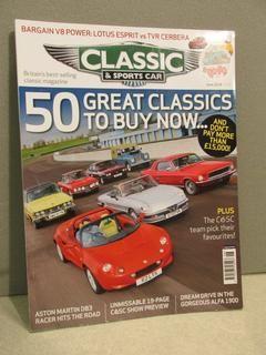 Classic & Sports Car Auto Magazine June 2018.
