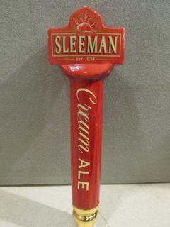 Sleeman Cream Ale Beer Tap.