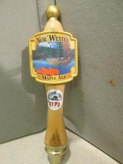Nor Wester Maple Ale Beer Tap.