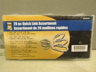 20pc Quick Link Assortment.