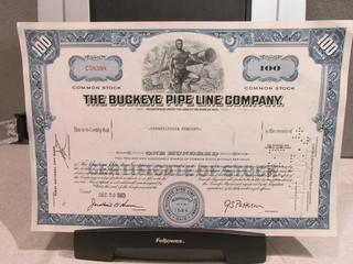 The Buckeye Pipeline Company Stock Certificate.