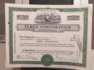 Texaco Inc. Stock Certificate.