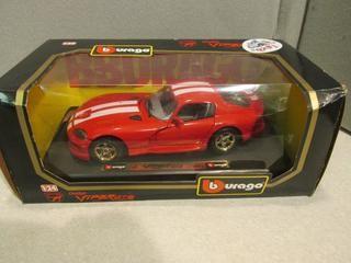 Burago Dodge Viper GT.